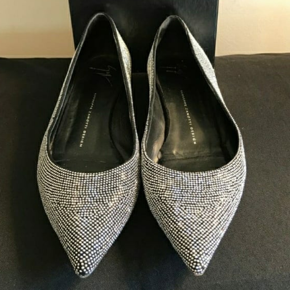 Giuseppi Zannotti beaded shoes